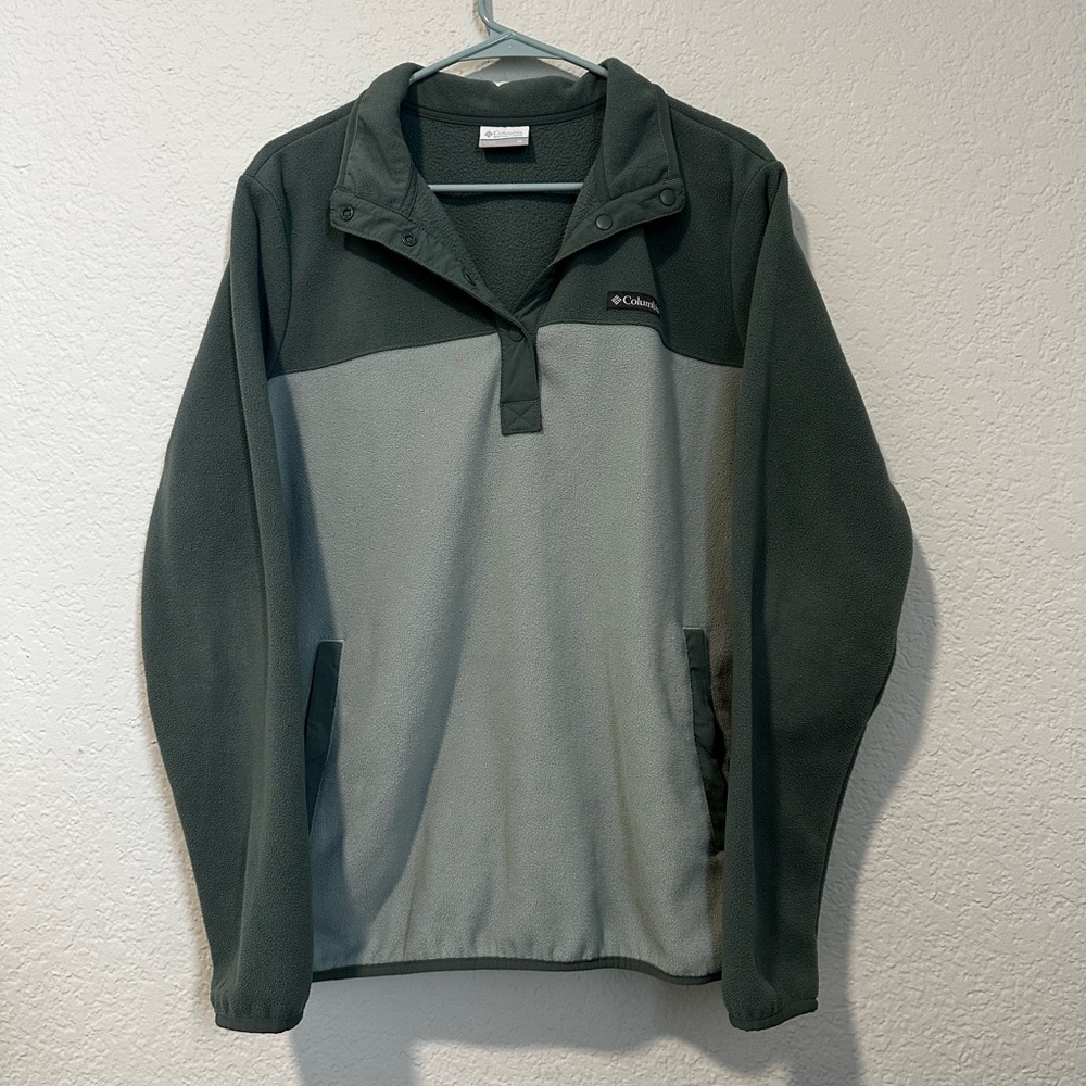 Columbia Green Fleece Jacket